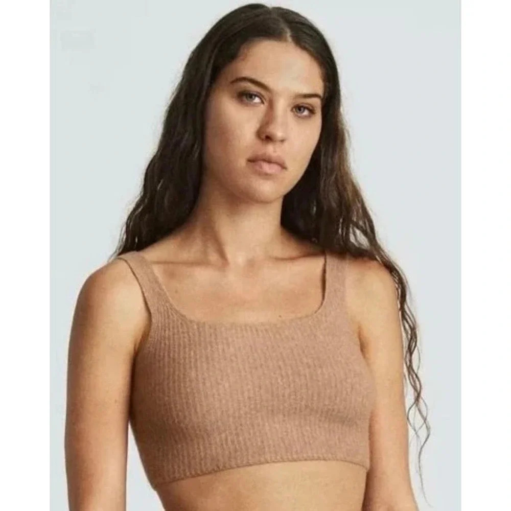 Everlane Crop Wool Blend Tank